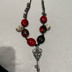 Key necklace, not real coins